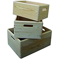 Blinky 7971803 Cajas de Madera- Kit Modelo Petunia- 3 Unidades